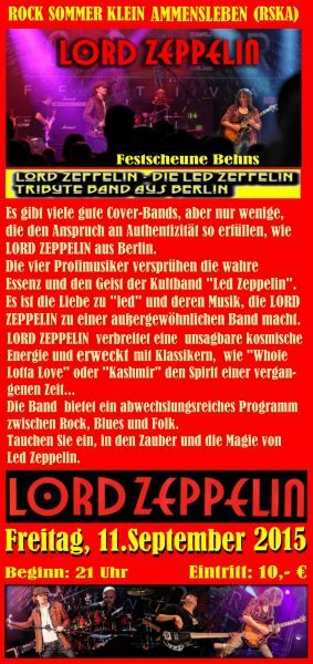 Plakat Lord Zeppelin